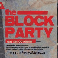 Kenny Allstar  at E1 London on Saturday 12th October 2019
