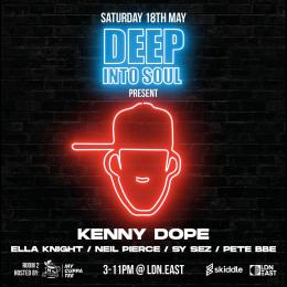 Kenny Dope at LDN East on Saturday 18th May 2024