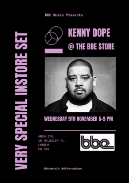 Kenny Dope at The BBE Store on Wednesday 9th November 2022