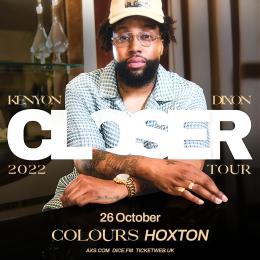 Kenyon Dixon at Colours Hoxton on Wednesday 26th October 2022