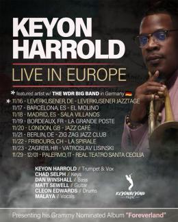 Keyon Harrold at Jazz Cafe on Wednesday 20th November 2024