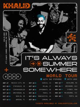 Khalid at British Airways ARC on Saturday 24th October 2026