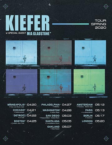 Kiefer at EartH on Wednesday 20th May 2020