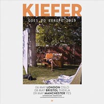 Kiefer  at Oslo Hackney on Monday 6th May 2019