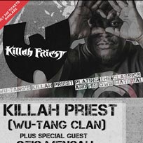 Killah Priest  at Archspace on Thursday 26th April 2018