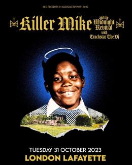 Killer Mike at Lafayette on Tuesday 31st October 2023