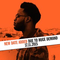 Knxwledge at Corsica Studios on Tuesday 17th November 2015