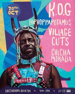 K.O.G at Hootananny on Friday 20th October 2023