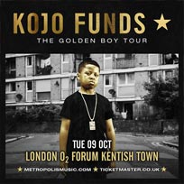 Kojo Funds at The Forum on Tuesday 9th October 2018