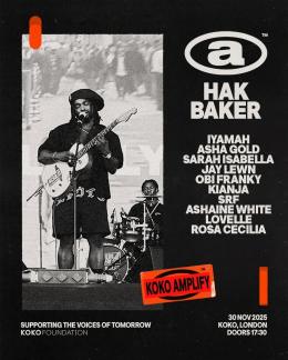 koko Amplify at KOKO on Sunday 30th November 2025