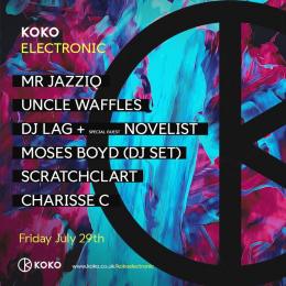 KOKO Electronic at Jazz Cafe on Friday 29th July 2022