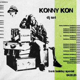 Konny Kon DJ SET at The Old Queen's Head on Sunday 4th May 2025