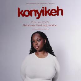 konyikeh at The Lower Third on Thursday 13th November 2025