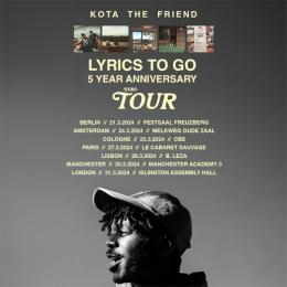 Kota the Friend at The Forge on Sunday 31st March 2024