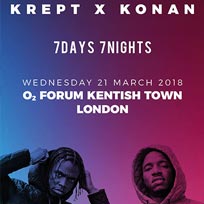 Krept & Konan at The Forum on Thursday 22nd March 2018