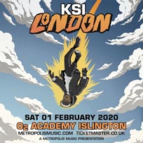 KSI at Islington Academy on Saturday 1st February 2020