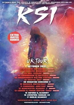 KSI at The Forum on Wednesday 13th October 2021