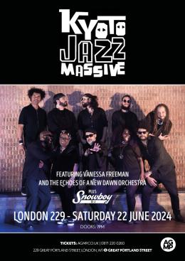 Kyoto Jazz Massive at 229 The Venue on Saturday 22nd June 2024