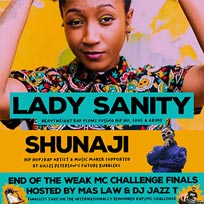 Lady Sanity at Hootananny on Saturday 29th September 2018