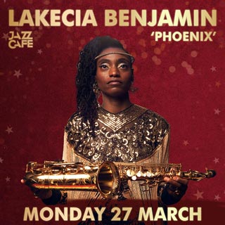 Lakecia Benjamin at Jazz Cafe on Monday 27th March 2023