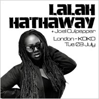 Lalah Hathaway at KOKO on Tuesday 3rd July 2018