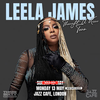 Leela James at Jazz Cafe on Monday 13th May 2024