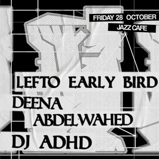 Lefto at Jazz Cafe on Friday 28th October 2022