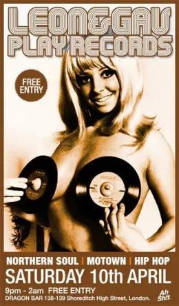 Leon & Gav Play Records at Dragon Bar 2 on Saturday 10th April 2010