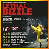 Lethal Bizzle at The Forum on Friday 20th October 2017