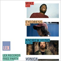 Lex Records Free Party. at Omeara on Friday 17th November 2017