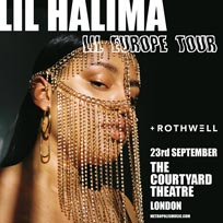 Lil Halima at The Courtyard Theatre on Monday 23rd September 2019