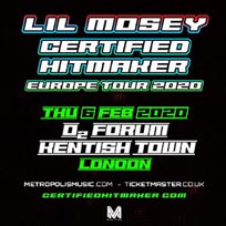 Lil Mosey at The Forum on Thursday 6th February 2020