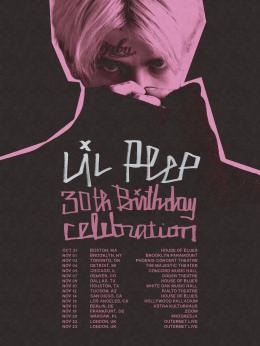Lil Peep at HERE at Outernet on Monday 23rd November 2026