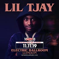 Lil Tjay at Electric Ballroom on Sunday 10th November 2019