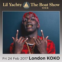 Lil' Yachty at KOKO on Friday 24th February 2017