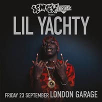 Lil Yachty at The Garage on Friday 23rd September 2016