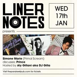 LINER NOTES at The Parakeet on Wednesday 17th January 2024