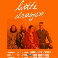 Little Dragon at The Roundhouse on Saturday 28th October 2017