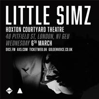 Little Simz at The Courtyard Theatre on Wednesday 6th March 2019