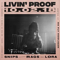 Livin' Proof at Village Underground on Saturday 10th February 2018