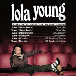 Lola Young at Royal Albert Hall on Thursday 18th June 2026