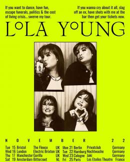 Lola Young at Electric Brixton on Wednesday 16th November 2022