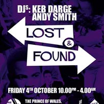 The Lost and Found  at Prince of Wales on Friday 4th October 2019