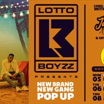 Lotto Boyzz at Hoxton Square Bar & Kitchen on Monday 5th November 2018