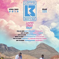 Lotto Boyzz at The Forum on Thursday 2nd May 2019