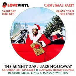 Love Vinyl Christmas Party at The Standard on Saturday 18th December 2021