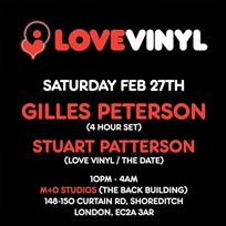 Gilles Peterson at Mum & Dad Studios on Saturday 27th February 2016