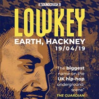 Lowkey at EartH on Friday 19th April 2019