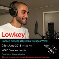 Lowkey at KOKO on Sunday 24th June 2018