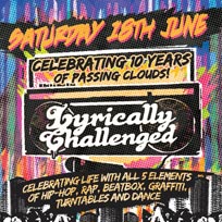 Lyrically Challenged at Passing Clouds on Saturday 18th June 2016